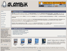 Tablet Screenshot of light.alambik.com